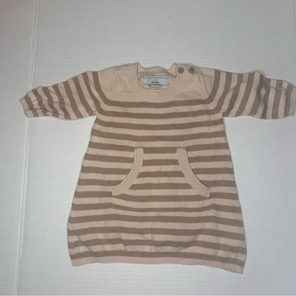Stella McCartney For Baby Gap Striped Sweater Dress 0-3 Months - Picture 1 of 5